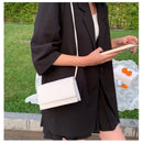 bolsa feminina lisa transversal pequena