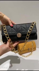 Bolsa baguette celebridade bordada linha axila bolsa de ombro único corrente de verão pequena bolsa quadrada 7725