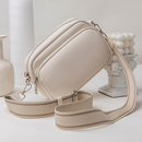Bolsa Feminina De Ombro Transversal Com Alça Tecido Elegante[L031]