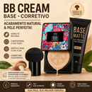 BB Cream/Base/Corretivo Base Líquida com Esponja com Formato de Cogumelo ou Base Matte Bisnaga / reme Clareador NATURAL