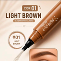 Caneta de Sobrancelha Fio a Fio 4 Pontas - Microblading À Prova D'Água